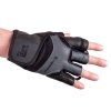 Rękawice bez palców inSPORTline StrongWrist Plus ∙ grips treningowy ∙ wsparcie nadgarstków ∙ wentylacja ∙ rzep